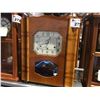 Image 1 : FRENCH "ART DECO" WALL CLOCK - WESTMINSTER 1/4 HOUR CHIME - CIRCA 1920'S