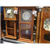 Image 1 : SOLD MAHOGANY CASE - GERMAN MOVEMENT - MILL BAY CLOCKWORKS - TIME & STRIKE - CIRCA 1990'S