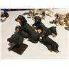 Image 1 : GROUP OF 5 DOG ORNAMENTS
