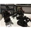 Image 1 : GROUP OF VARIOUS COWBOY/HORSE ORNAMENTS (APPROX 6 PCE)
