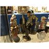 Image 2 : SMALL SHELF LOT OF ASSTD KNICK KNACKS & FIGURINES