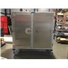 Image 1 : CUSTOM ALUMINUM WHEELED (8") STORAGE LOCKER (66" X 72" X 32") - WITH KEYS