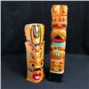 Image 1 : SMALL NATIVE TOTEM POLES LOT (24"-36")