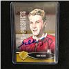 Image 1 : HENRI RICHARD SIGNED ITG HEROES AND PROSPECTS HOCKEY CARD