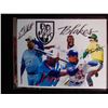 Image 1 : MULTI SIGNED 8X10 BASEBALL PHOTO (WHITT, ECKERSLEY...)