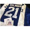 Image 1 : BORJE SALMING SIGNED MAPLE LEAFS JERSEY (AJ SPORTS COA)