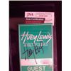 Image 2 : HUEY LEWIS MUSIC MEMORABILIA LOT (SIGNED SHOW PASS...)