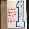 Image 1 : GUY LAFLEUR SIGNED HABS JERSEY NUMBER