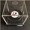 Image 2 : MARIO LEMIEUX SIGNED TEAM CANADA PUCK WITH CASE