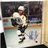 Image 2 : BOSTON BRUINS STAR HANGER W/ RAY BOURQUE SIGNED 8X10