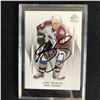 Image 1 : JOE SAKIC SIGNED SP GAME USED HOCKEY CARD