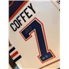 Image 3 : PAUL COFFEY SIGNED & FRAMED OILERS JERSEY (AJ SPORTS COA)