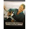 Image 1 : MICHAEL BOLTON SIGNED CASINO SHOW POSTER