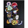 Image 1 : COLLECTIBLE EMBROIDERED PATCHES LOT