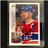 Image 1 : BUY CARBONNEAU SIGNED 1992-93 UPPER DECK HOCKEY CARD