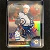 Image 1 : NIKOLAJ EHLERS SIGNED UPPER DECK HOCKEY CARD