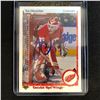 Image 1 : TIM CHEVELDAE SIGNED 1990-91 UPPER DECK HOCKEY RC