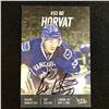 Image 1 : BO HORVAT SIGNED VANCOUVER CANUCKS PROMO CARD