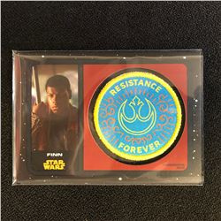 STAR WARS  RESISTANCE FOREVER  FINN TRADING CARD