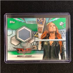 2019 TOPPS WOMENS DIVISION BECKY LYNCH TLC PATCH CARD