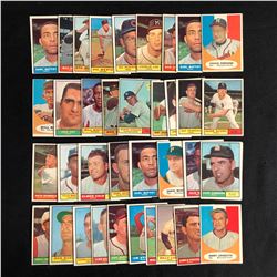 1961-62 TOPPS BASEBALL CARD LOT