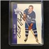 Image 1 : DICK DUFF SIGNED VINTAGE HOCKEY CARD