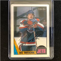 DALE HAWERCHUK SIGNED O-PEE-CHEE HOCKEY CARD