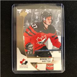 2019-20 Upper Deck Team Canada Juniors #31 Barrett Hayton