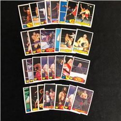 1980s WRESTLING TRADING CARDS LOT