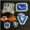 Image 1 : VANCOUVER CANUCKS EMBROIDERED PATCHES LOT