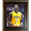 Image 1 : KOBE BRYANT FRAMED PHOTO (FACSIMILE AUTO)