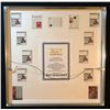 Image 2 : FRAMED & SIGNED MICHAEL JORDAN FAN FARE DISPLAY w/ COA