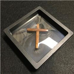Prehistoric Petrified Wood Polished Cross