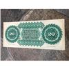 Image 3 : 1872 State of South Carolina $20 Dollar Bond Scrip Note