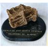 Image 2 : Petrified Wood-Quartz Crystal Cluster Display