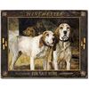 Image 1 : Winchester Rifles Shotguns Amunition Hunting Dogs Metal Sign