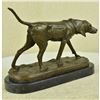 Image 4 : Fox Hound Hunting Dog Bronze Sculpture