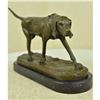Image 5 : Fox Hound Hunting Dog Bronze Sculpture