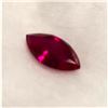 Image 1 : 2.30ct BiancoÂ® Lab-created Burmese Red Ruby Marquise