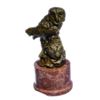 Image 1 : Two Owls Bronze Sculpture