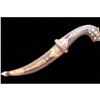 Image 3 : Indo Persian Silver Koftgari Damascus Blade Dagger