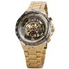 Image 1 : Men's Semi-Automatic Mechanical Skeleton Watch