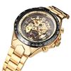 Image 2 : Men's Semi-Automatic Mechanical Skeleton Watch