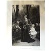 Image 2 : 19thc Victorian Photogravure, Ladies with Child in a Garden
