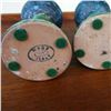 Image 4 : Pair of Italian Mid Century Modern Ceramic Candlesticks