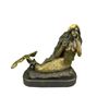 Image 3 : Signed Fantasy Mermaid Bronze Sculpture