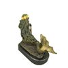 Image 4 : Signed Fantasy Mermaid Bronze Sculpture