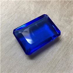 Large 207.55cts Lab-created Blue Topaz Display Gemstone