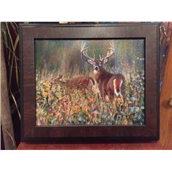 John Banovich Signed/Numbered Canvas Giclee “In The Soybeans”