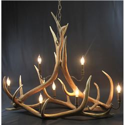 Genuine Elk Antler Chandelier